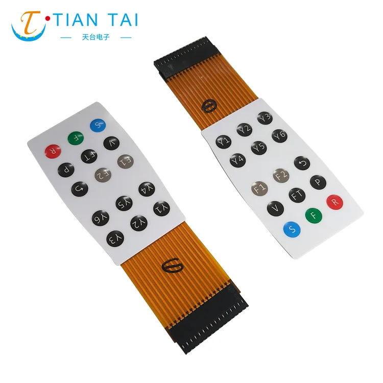 ปุ่มกดปุ่ม FPC Circuit Push Membrane