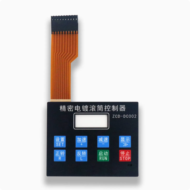 แผงสวิตช์คีย์บอร์ดเมมเบรน PCB